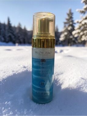 Below Zero Glacier Ice Age Defying Lava Foam cleanser